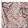 thumbnail image 4 of Soimoi Green Poly Georgette Fabric Artistic Floral Decor Fabric Printed Yard 42 Inch Wide, 4 of 5