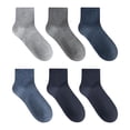 thumbnail image 1 of SECRET Confort Essentials Bas courts en coton 6P, 1 of 3