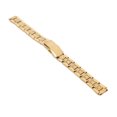 thumbnail image 2 of Quick Release Stainless Steel Watch Band - Double Lock Buckle Strap Gold For Men And Women, 2 of 8