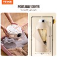 thumbnail image 2 of VEVOR Portable Clothes Dryer PTC Heating & LED Display Dryer Bag 5-H Timer 600W, 2 of 9