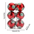 thumbnail image 2 of LSLJS Christmas Ball Ornaments Christmas Tree Decorations Ornament Set Shatterproof Ball Ornaments Hanging Decor for Party Tree Decoration Christmas Balls, 2 of 6