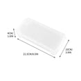 thumbnail image 3 of Boovnll Plastic Pencil Box - Large Capacity Stackable Clear Snap-Tight Lid Pencil Box for Pencil Markers - Storage Box for Home, Office Supplies, Pencil Case, 3 of 6