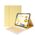 thumbnail image 1 of Case for Ipad Pro2020/21(11Inch) - Slim Protective Case with Apple Pencil Holder and Wireless Detachable Keyboard (Yellow), 1 of 4