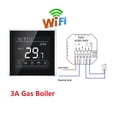 thumbnail image 2 of 95~240V Smart Intelligent Thermostat, Room Electric Water Gas Boiler Floor Heating Temperature Controller ,Save Energy, 2 of 7