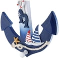 thumbnail image 3 of Wooden Anchor Decoration, Boat Anchor, Mediterranean Style Decorative Anchor, 3 of 4