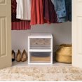 thumbnail image 3 of IRIS USA 27.9 L (29.5 US Qt.) Large Plastic Stacking Drawer, 2-Pack, Stackable Storage Organizer Unit with Sliding Drawer for Bedroom Kitch, 3 of 7