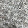 thumbnail image 2 of Handwoven Pouf Wooden Stand Light Grey, 2 of 4
