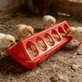 thumbnail image 3 of Automatic Poultry Feeder Trough for Chicks Quail Small Birds Feed Dispenser Adjustable Durable Plastic Outdoor Bird Care Tool, 3 of 5