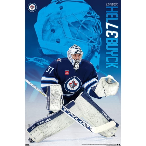 NHL Winnipeg Jets - Connor Hellebuyck 24 Wall Poster, 22.375" x 34"