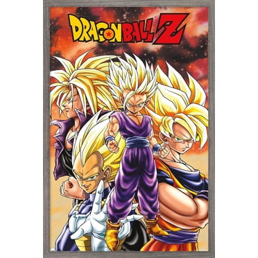 Dragon Ball Z - Saiyans Wall Poster, 22.375" x 34"