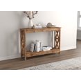 thumbnail image 1 of Safdie & Co. Console Table 47.25L Brown 1 Shelf, 1 of 4