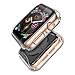 thumbnail image 3 of (2 Pack) Langboom Case for Apple Watch SE Series 6 Series 5 Series 4 44mm Durable TPU Screen Protector HD Clear Ultra-Slim Cover Overall Protection Case for iWatch, 3 of 4