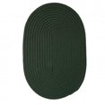 thumbnail image 1 of Colonial Mills MI64R084X120 7 x 10 ft. Marys Isle Oval Area Rug, Dark Green, 1 of 1