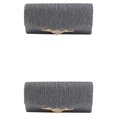thumbnail image 1 of Wweixi Lightweight And Portable Evening Bag For Touch Protects Items dark grey 2Set, 1 of 6