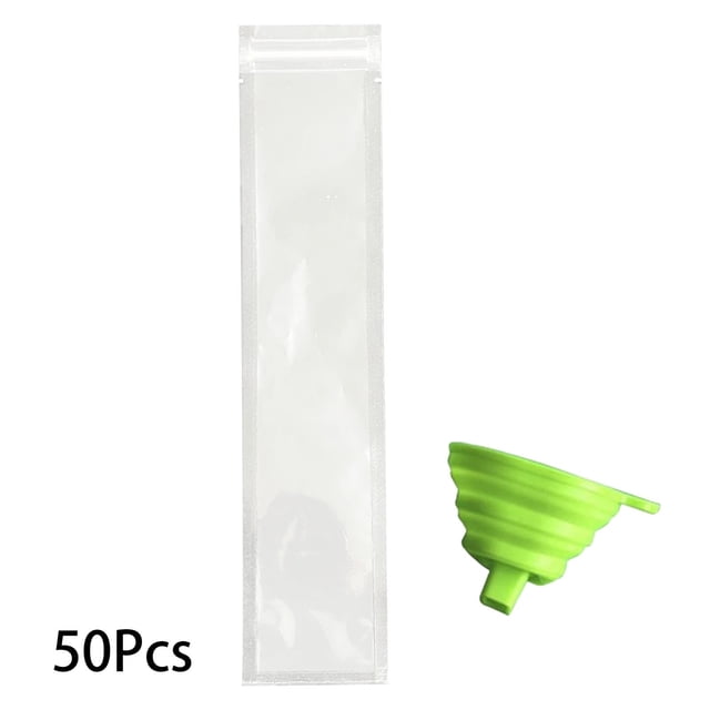DIY Ice Bags Disposable Ice Lolly Pouches Food Grade Freezer Storage for Home Use Reusable Leakproof Durable