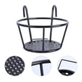thumbnail image 3 of AMERTEER Holder Planter Railing Balcony Hangingflower Pot Metal Stand Pots Fence Flowerpot Planters Over Potted Rail Deck Rack, 3 of 6