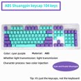 thumbnail image 3 of Wzzjkit Clavier Mécanique de Remplacement pour Gaming à 104 Touches avec Rétroéclairage Coloré, 3 of 3