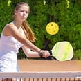 thumbnail image 1 of Vrorvz Ensemble de 4 Balles de Pickball de Précision à Performance Avancée, Balles en Plastique Durables avec 40 Trous Percés à la Machine pour Combinaison de Vol Équilibrée pour Terrains Extérieurs Approuvées Officiellement, 1 of 6