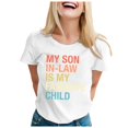 thumbnail image 1 of JIRNDf Hauts pour Femmes Été T-Shirts Tendance Manches Courtes Col Rond Ample Confortable Doux Décontracté Basique Mignon T-Shirts Graphiques pour Femmes Chemises Blanc P, 1 of 5