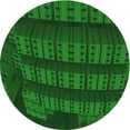 thumbnail image 1 of Ahgly Company Tapis d'Intérieur Lavable en Machine Carré Vert Émeraude Profond, 3 Pieds Carré, 1 of 7