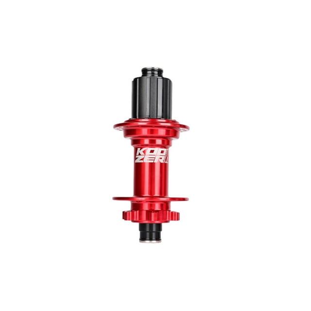 mmirethe Levier de Dégagement d'Arbre de Roue Fabrication Réduction de Friction Fournitures de Cyclisme Installation Pratique Moyeu de Roulement en Alliage d'Aluminium Rouge/148*12MMHG