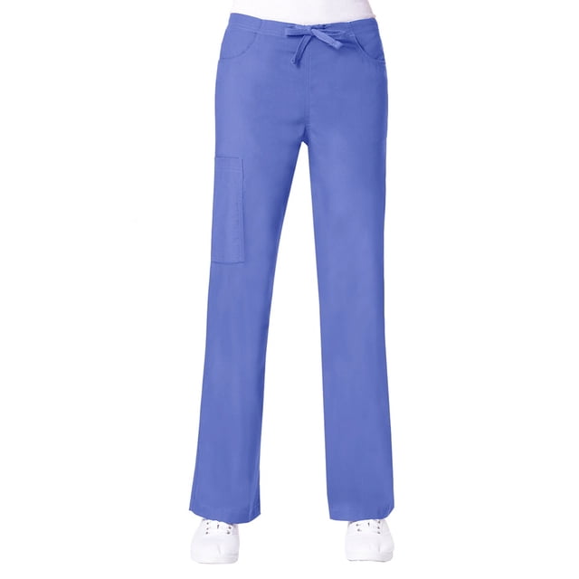 Core by Maevn Women's Boot Cut Cargo Scrub Pant