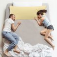 thumbnail image 3 of REGALWOVEN Body Pillowcase Soft 1800 Series Microfiber Long Pillow Cover, Gold King, 3 of 8