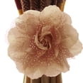 thumbnail image 1 of Curtain 1 | Tieback Flower Peony Tie Clip-on Backs Panel Holdback Holder Curtain Home | Clip-on Holder Flower Curtain Holdback Peony Tieback Panel Backs Tie Home, 1 of 4