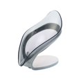 thumbnail image 4 of Oleegame 1PC Spoon And Lid Rest Leaf Tray Rack Bathroom Accessories Drain Plastic Box Windowsill Leaf Drain Soap Seat Box Bathroom Soap Storage Box Blue, 4 of 9