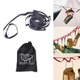 thumbnail image 4 of Colorful Camping Tent Rope Lanyard hanger campsite Clothesline Hanging Gear Strap Lamp Grey, 4 of 9