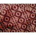 thumbnail image 4 of oneOone Silk Tabby Fabric Geometric Block Printed Craft Fabric BTY 42 Inch Wide, 4 of 4