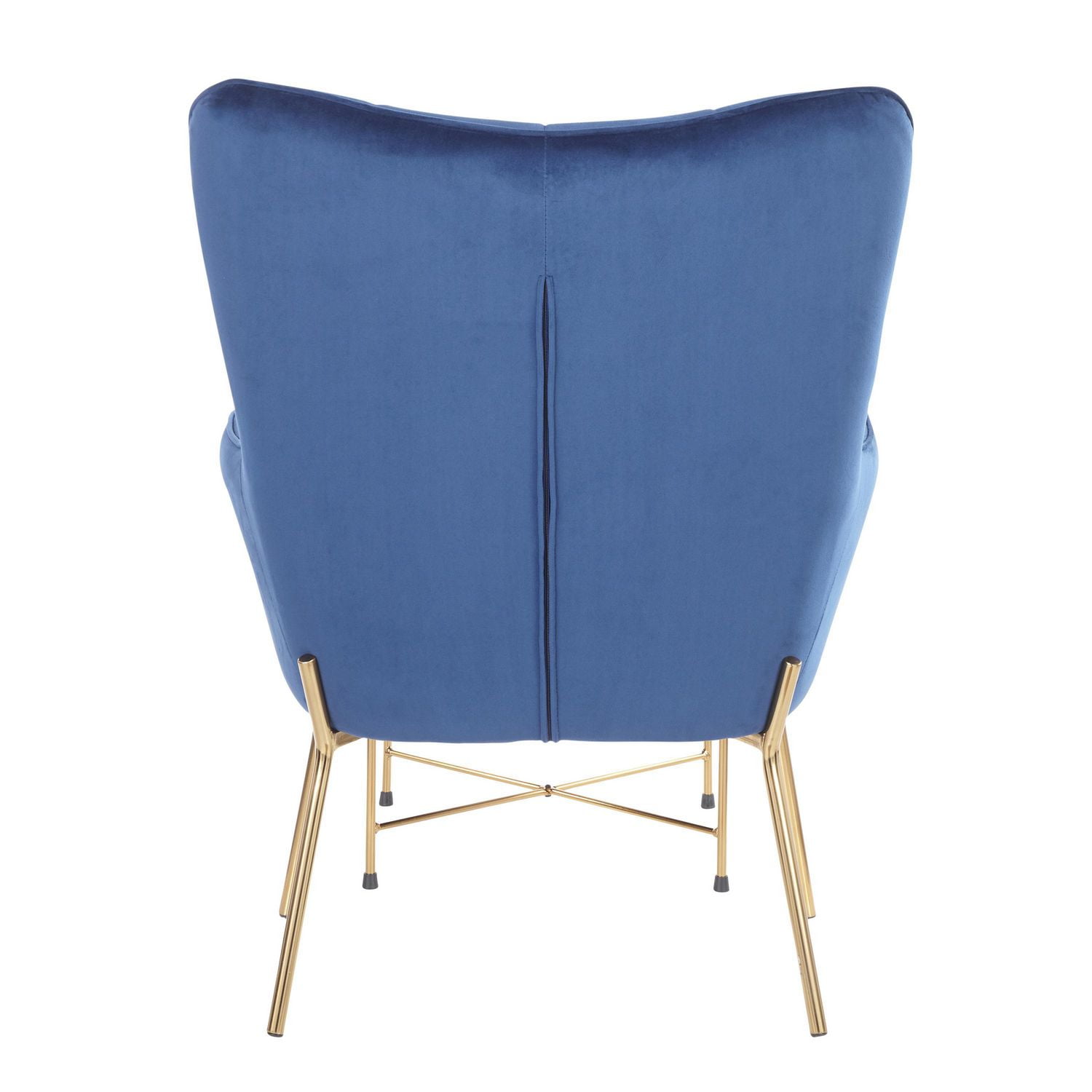 Chaise contemporain Izzy <br>et pouf, par LumiSource