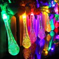thumbnail image 3 of Solar String Lights Outdoor Light up Christmas Globes Outdoor Lights Warm String Lights Christmas Star Outdoor Light Large Outdoor Icicle Christmas Lights Outdoor Christmas Lights 50 Lights, 3 of 3