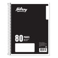 thumbnail image 2 of Hilroy 1 Subject 80pg Notebook Black, 2 of 5