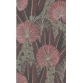 thumbnail image 1 of Pink Bold Metallic Leaf Tropical Wallpaper R8367, 1 of 4