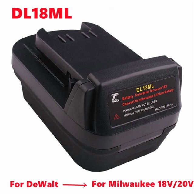 Power Tool Adapter DM18M Converter For Dewalt 18V Li-ion Battery for Makita/Milwaukee/Bosch/Ryobi/Hitache/Metabo/Worx/Devon Tool
