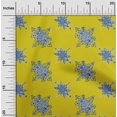thumbnail image 1 of oneOone Cotton Poplin Fabric Floral Block Printed Craft Fabric BTY 42 Inch Wide, 1 of 4