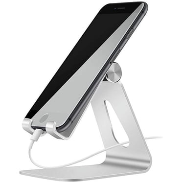Cell Phone Stand Desk Adjustable Aluminum Mobile Phone Holder