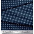 thumbnail image 3 of Soimoi Polyester Crepe Fabric Dots Dots Printed Fabric 1 Yard 52 Inch Wide, 3 of 5