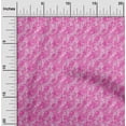 thumbnail image 2 of oneOone Velvet Fuschia Pink Fabric Text Fabric For Sewing Printed Craft Fabric By The Yard 58 Inch Wide, 2 of 5