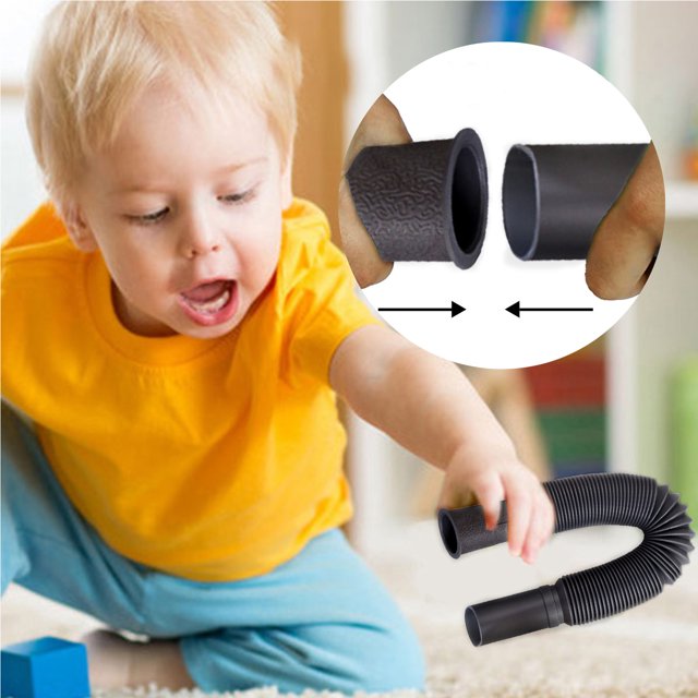 Jouet de Décompression à Évent pour Enfants, Soufflet Télescopique, Jouet Sensoriel