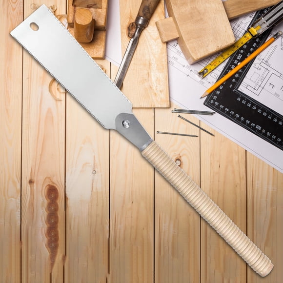 Meitianfacai Japanese Pull Saw Hand Saw With Double Edges Of Replaceable Blade Cut Saw Sharp And Light Woodworking Tools Gifts For Men And Women