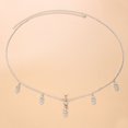 thumbnail image 4 of Waist Chain Stylish Wear-resistant Alloy Navel Piercing Dangle Belly Button Jewelry Accessories for Famle, 4 of 7