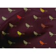 thumbnail image 4 of oneOone Cotton Poplin Fabric Artistic Bird Printed Craft Fabric BTY 42 Inch Wide, 4 of 4