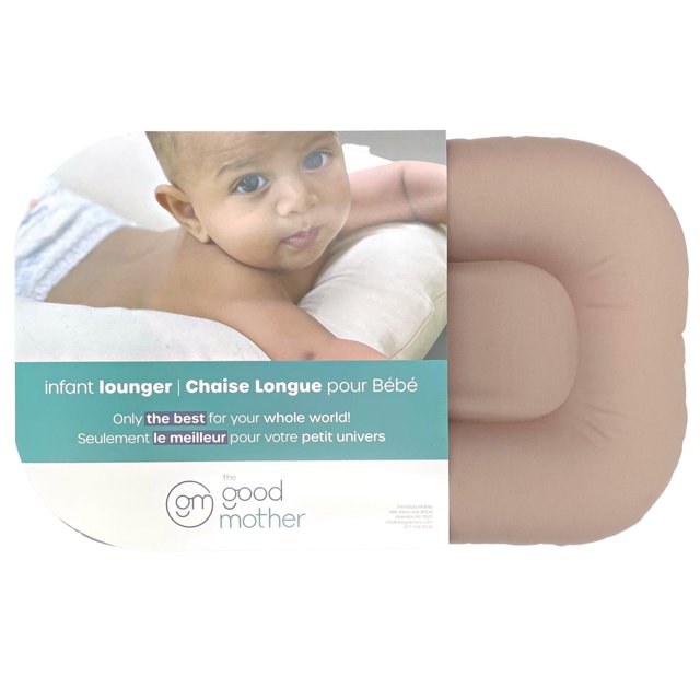 The Good Mother Organic Infant Lounger in Natural