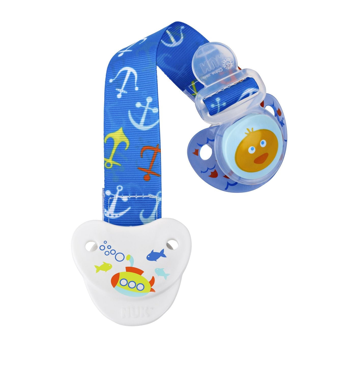 NUK 3-In-1 Pacifier Clip
