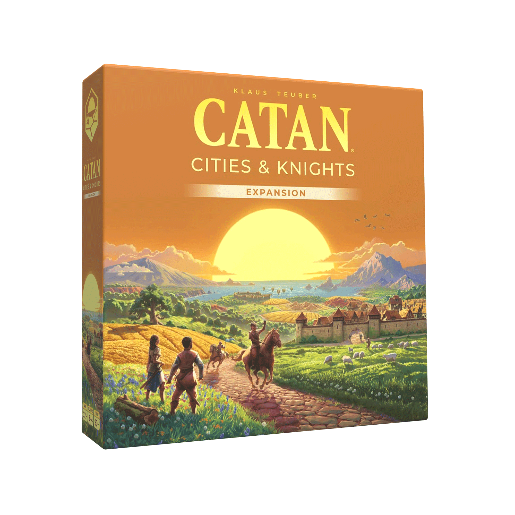 CATAN: Cities & Knights Expansion Board Game – Strategy Game, 3–4 Players, Ages 12+, English