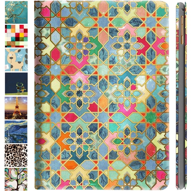 iPad 2016 Pro 9.7 inch Printed Case A1673 MLMP2LL/A MM172LL/A MLMN2LL/A MLMQ2LL/A A1674 A1675 MLMW2LL/A MLMX2LL/A MM192LL/A MLMV2LL/A MLN02LL/A MLMY2LL/A MLN12LL/A MM1A2LL/A MLPW2LL/A - Damask
