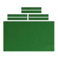 thumbnail image 1 of HLONK Billiard Cloth Pool Table Felt for 7‘ 8‘ 9‘ Pool Table Pre Cut Bed & Rails   9ft Red, 1 of 9