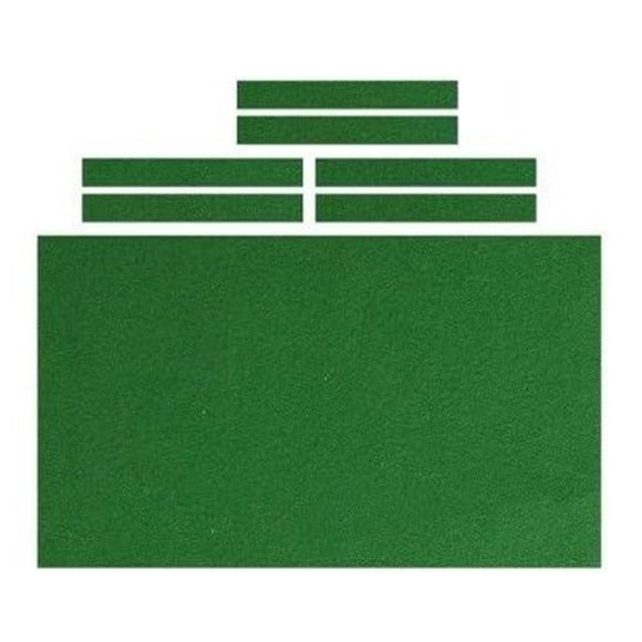 HLONK Billiard Cloth Pool Table Felt for 7‘ 8‘ 9‘ Pool Table Pre Cut Bed & Rails 9ft Red